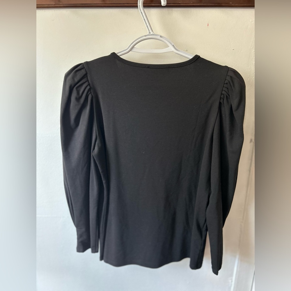 MNG black blouse size S